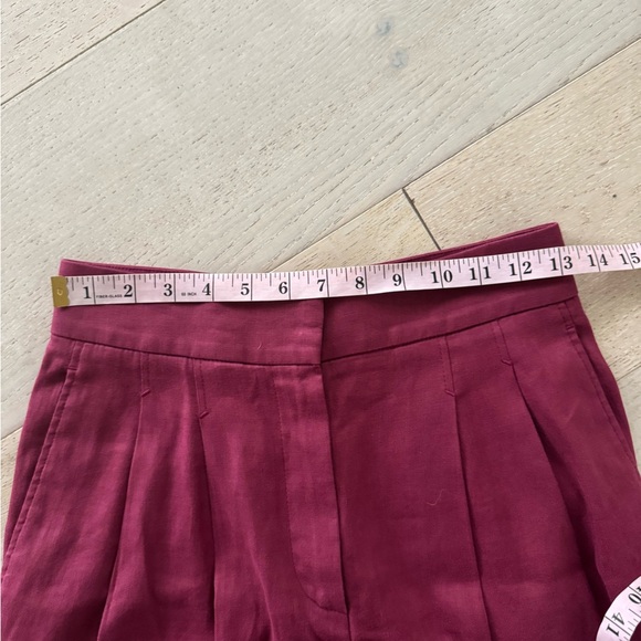 Brunello Cucinelli pleated Pants 4 maroon - Picture 5 of 9